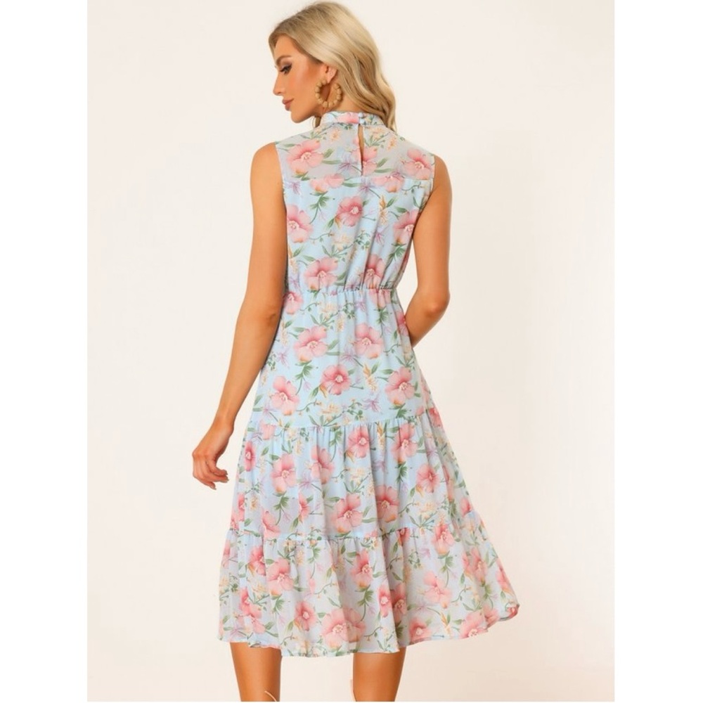 🌸SUPER SALE FLORAL MIDI DRESS - Picture 3 of 10